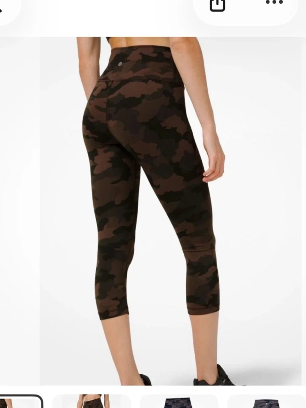 Bundle Base Pace HR Fleece floral electric & Wunder Train HR Crop Camo tights